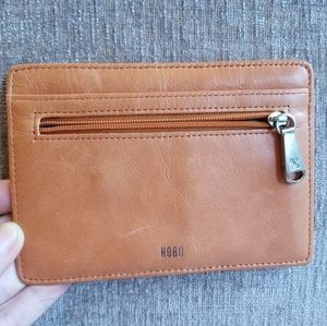 Hobo euro slide leather card wallet